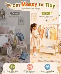 Homde Sturdy Kids Clothes Rack:… — Photo 2