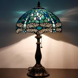 Tiffany Table Lamp Stained Glass… — Photo 2