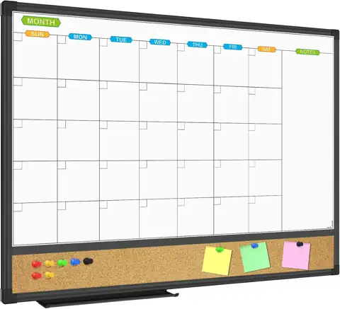 JILoffice Magnetic Dry Erase Calendar… — Photo 1