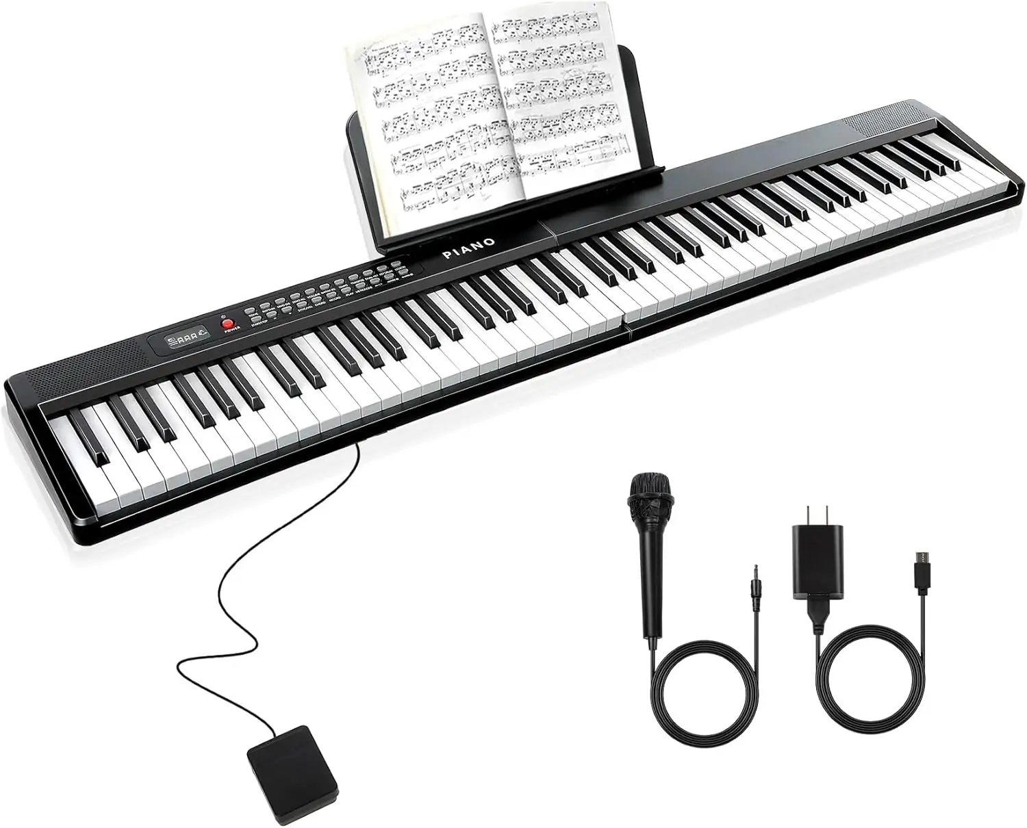 88 Key SEMI-Weighted Keyboard Piano… — Photo 1