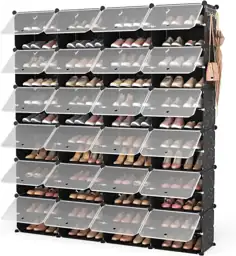 ROJASOP 12-Tier Shoe Storage Cabinet,… — Photo 1