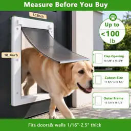 Large Dog Door for Door,… — Photo 2