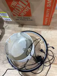 15-Inch Gold LED Tabletop Water Fountain with Lotus Waterfall for Desk ...