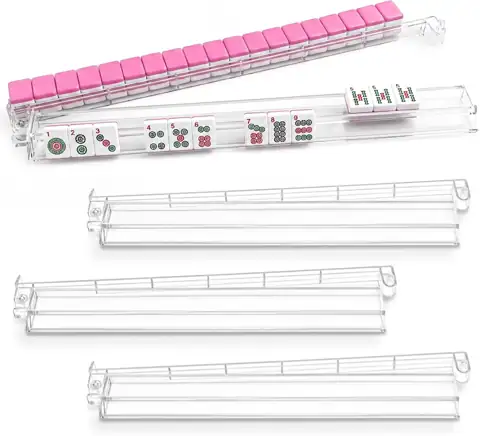 CAYOULR Mahjong Racks with Pushers… — Photo 1