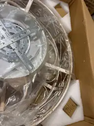 20" Caged Ceiling Fan with… — Photo 4