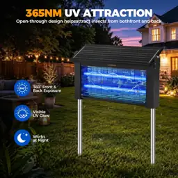 LANGY Solar Bug Zapper 20W… — Photo 2