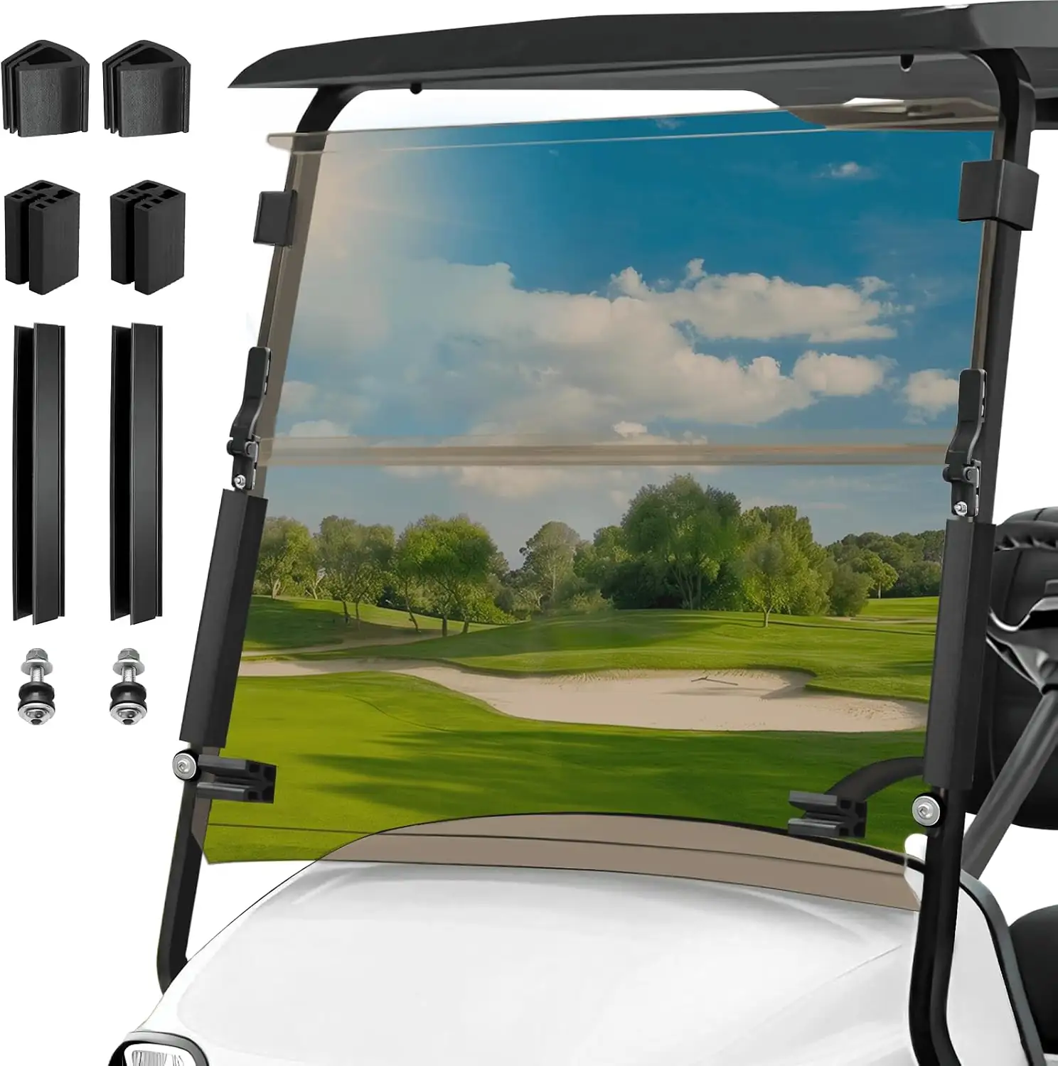 EZGO TXT Golf Cart Windshield… — Photo 1