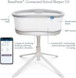 HALO BassiNest Connected Swivel Sleeper… — Photo 2