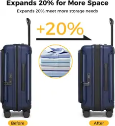 20-Inch Hardside Carry On Luggage… — Photo 2