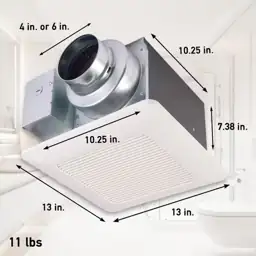 Panasonic WhisperCeiling DC Fan with… — Photo 2
