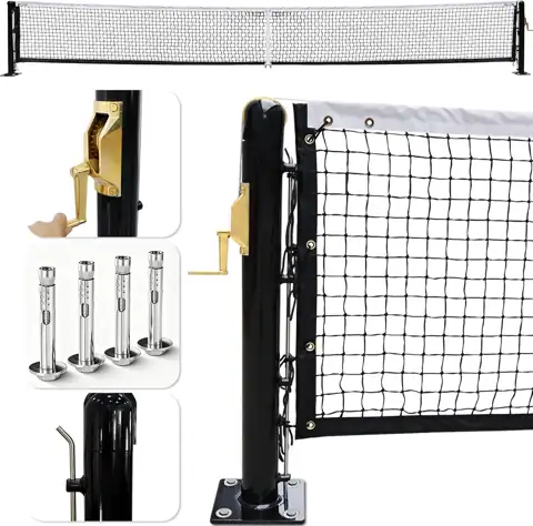Permanent Pickleball Net 22FT-Regulation for… — Photo 1