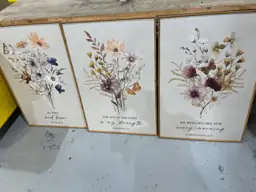 Large Boho Christian Floral Scripture… — Photo 4