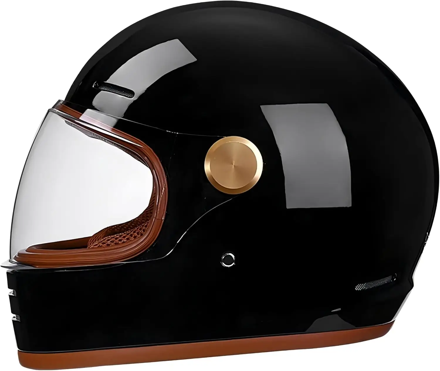 Retro Motorcycle Helmet for Adults,… — Photo 1