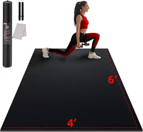 GymCope Large Exercise Mat for… — Photo 1