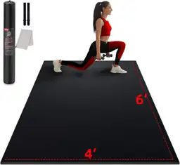 GymCope Large Exercise Mat for… — Photo 1