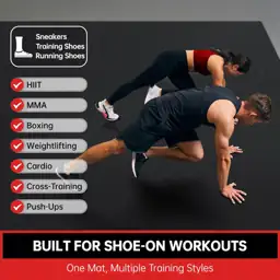 GymCope Large Exercise Mat for… — Photo 2