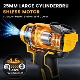 Tire Inflator Portable Air Compressor… — Photo 2