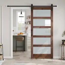 36x84 in Glass Sliding Brown… — Photo 1