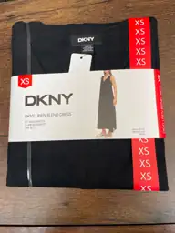 DKNY Linen Blend Dress — Photo 1