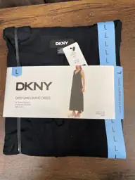 DKNY Linen Blend Dress — Photo 1