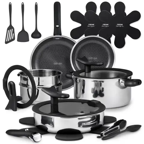 Carote 21-Piece Stainless Steel Cookware… — Photo 1