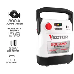 VECTOR 800 Amp Jump Starter… — Photo 2