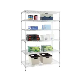Silver 6-Tier Heavy Duty Metal… — Photo 2