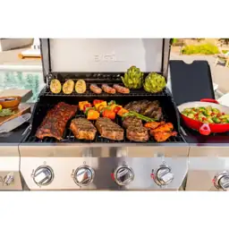 4-Burner Gas Grill with Side… — Photo 2