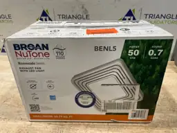 Broan-NuTone Roomside White 50 CFM… — Photo 3