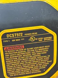 DEWALT 60V Cordless String Trimmer… — Photo 7