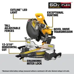 DEWALT 60V Lithium-Ion 12 in.… — Photo 2