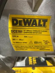 DEWALT 60V Lithium-Ion 12 in.… — Photo 5