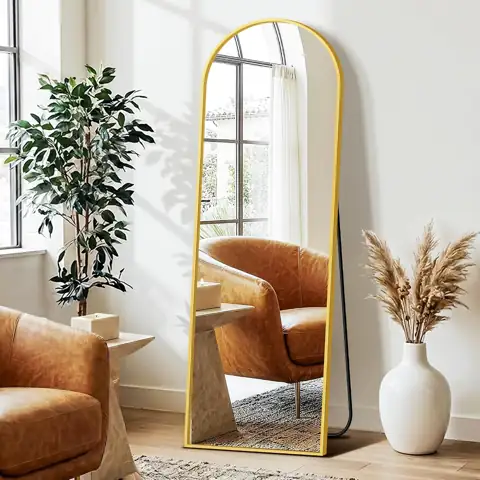 Arched Full Length Mirror with… — Photo 1