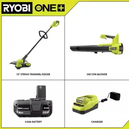 RYOBI ONE+ 18V Trimmer/Edger +… — Photo 2