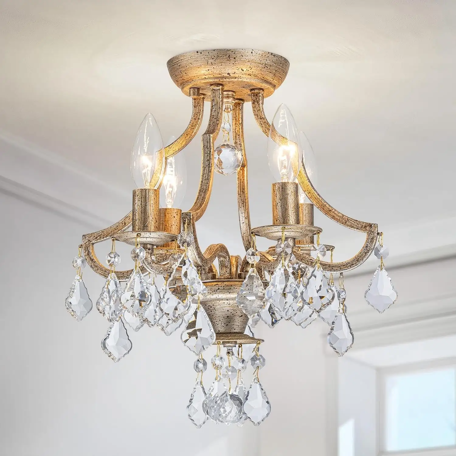LumFurn 4-Light Mid-Century Modern K9… — Photo 1