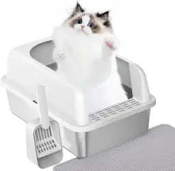 Prodigen Stainless Steel Cat Litter… — Photo 1