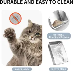Prodigen Stainless Steel Cat Litter… — Photo 2