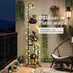 BMOSU Plant Stand with Hooks… — Photo 2