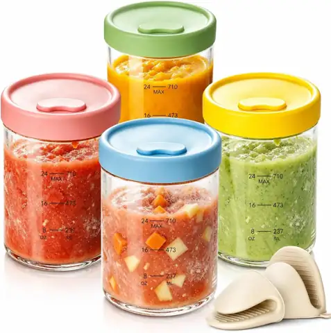 24oz Glass Soup Freezer Containers… — Photo 1
