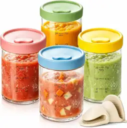 24oz Glass Soup Freezer Containers… — Photo 1