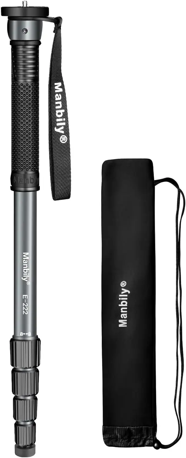 Manbily 65-Inch Camera Monopod, 5-Section… — Photo 1