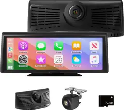 8.1" Portable Wireless Carplay Car… — Photo 1