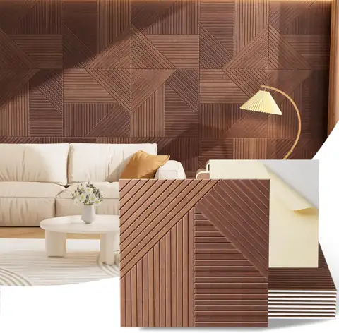 Acoustic Wall Panels, 8 Piece… — Photo 1