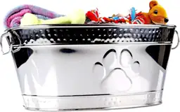 BREKX Steel Metal Pet Storage… — Photo 1