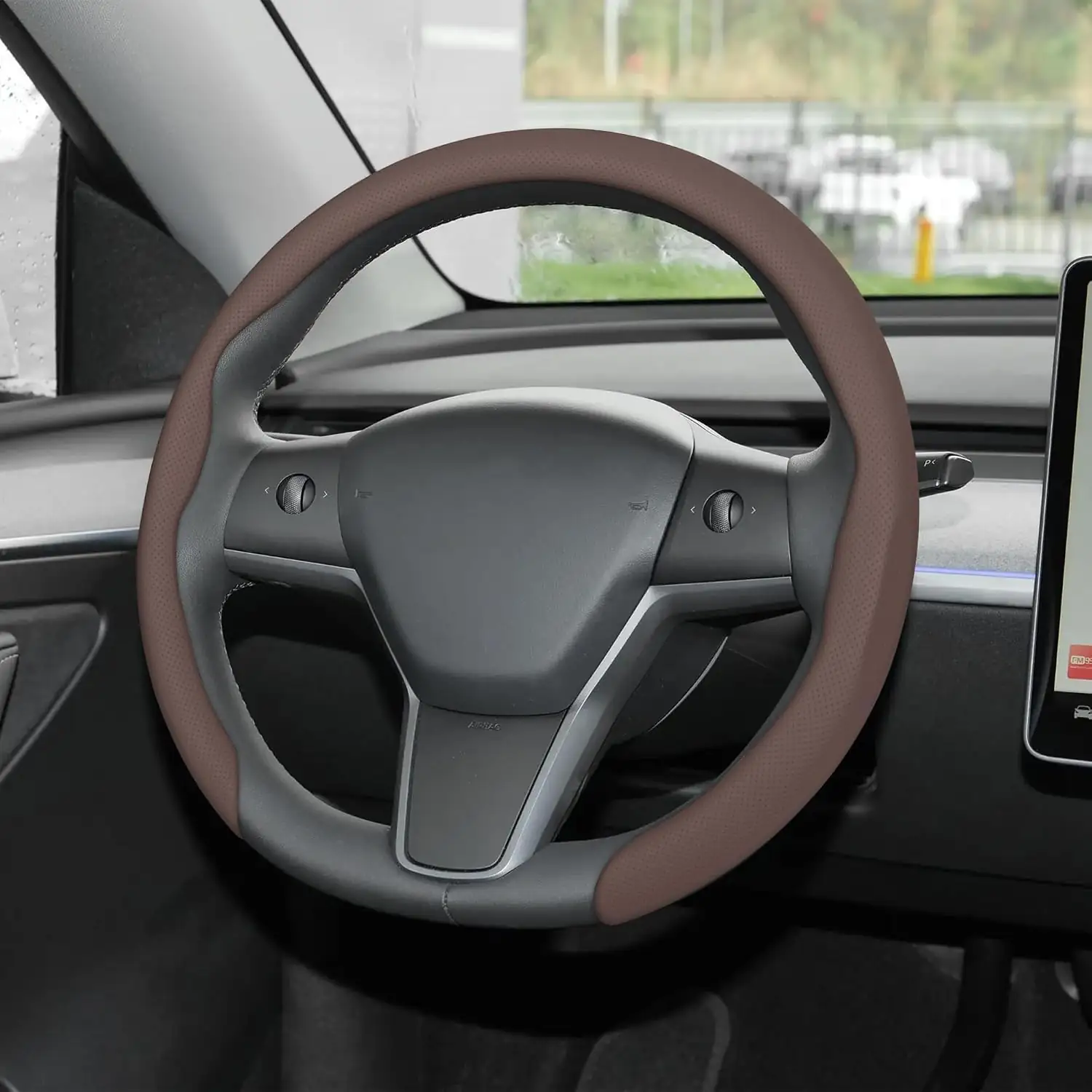 Frani Nappa Leather Steering Wheel… — Photo 1
