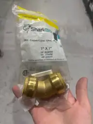 1 in. Push-to-Connect Brass 45-Degree… — Photo 4