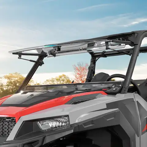 KEMIMOTO 3-IN-1 Front Flip Windshield… — Photo 1