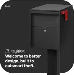 adoorn Modern Large Locking Post… — Photo 2