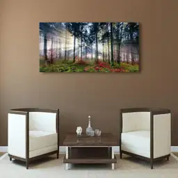 Nature Landscape Sunrise Tree Canvas… — Photo 2