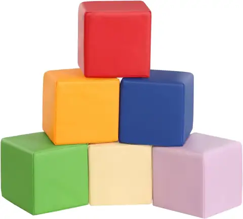 6-Piece Waterproof PU Leather Foam… — Photo 1